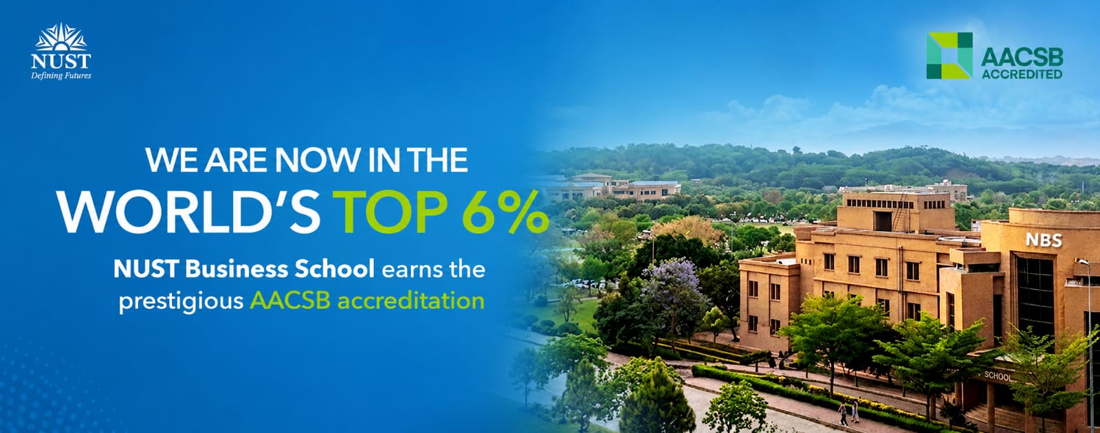 NUST Business School Earns Prestigious AACSB Accreditation